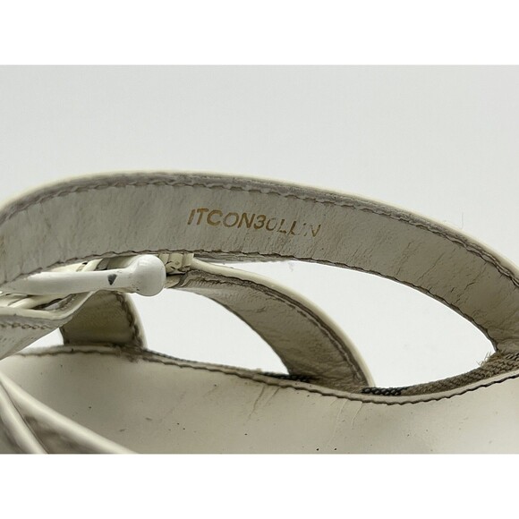 Burberry London White Patent Leather Wedge Espadrille Sandals 40 (9 US) 3207635 - Picture 8 of 16